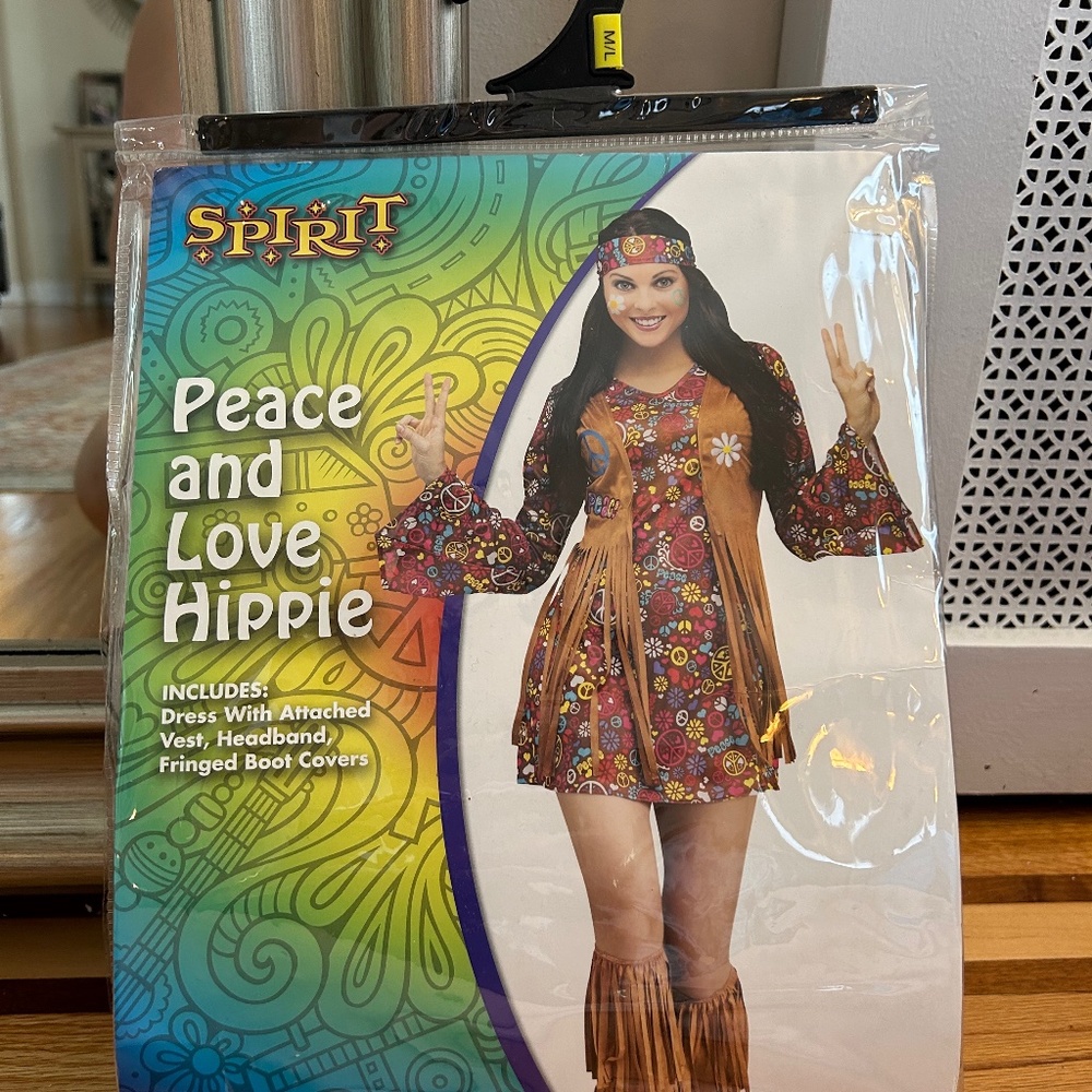Women’s Peace and Love Hippie Halloween Costume
